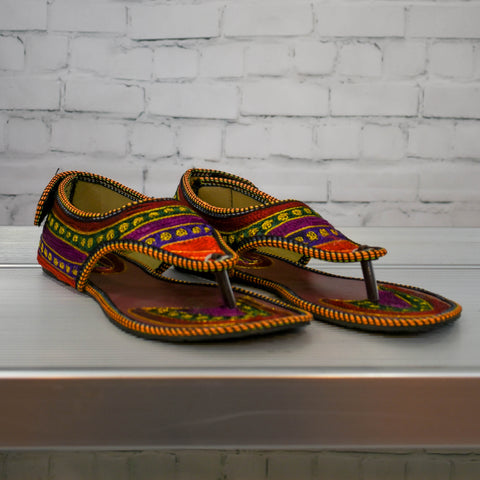 Embroidered Summer Sandals