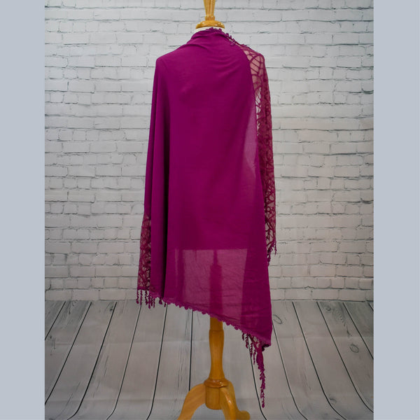 Fun Fusia Shawl