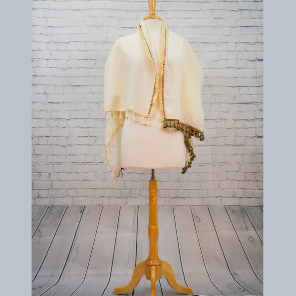 Steve Madden Cream Shawl