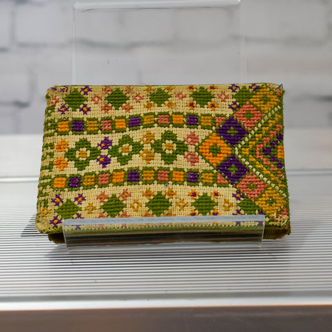 Vintage Hand Embroidered Wallet